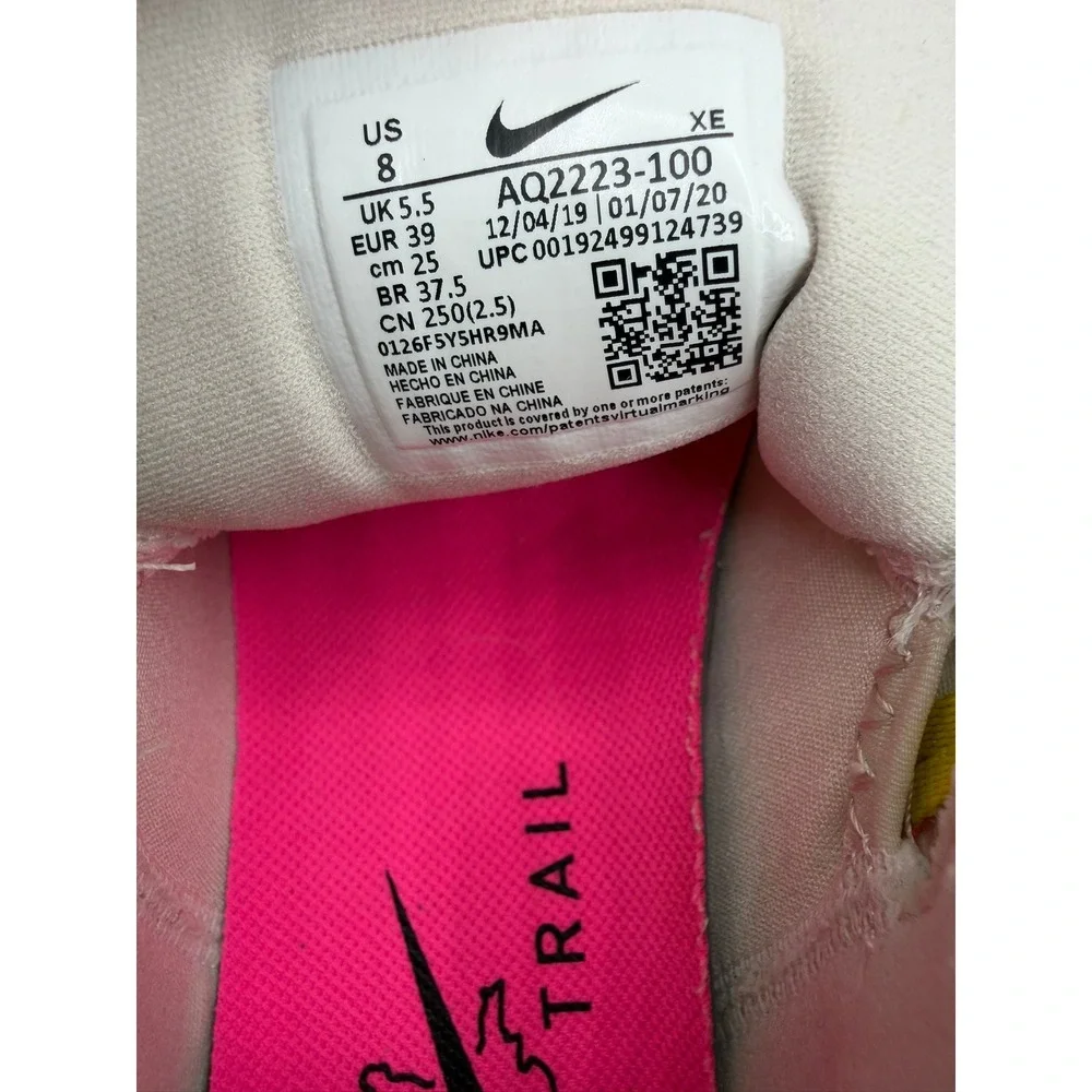 Nike‎ Wildhorse 6 Aura Fossil Pink Quartz CV2217-070 Trail Hiking Mens 8